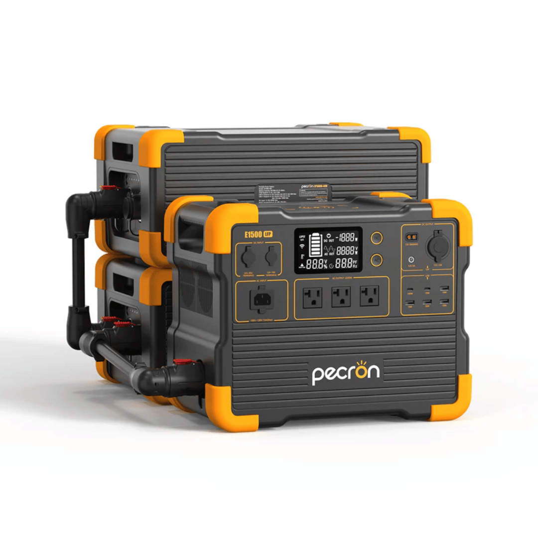 PECRON E1500LFP + 2x EP3000 