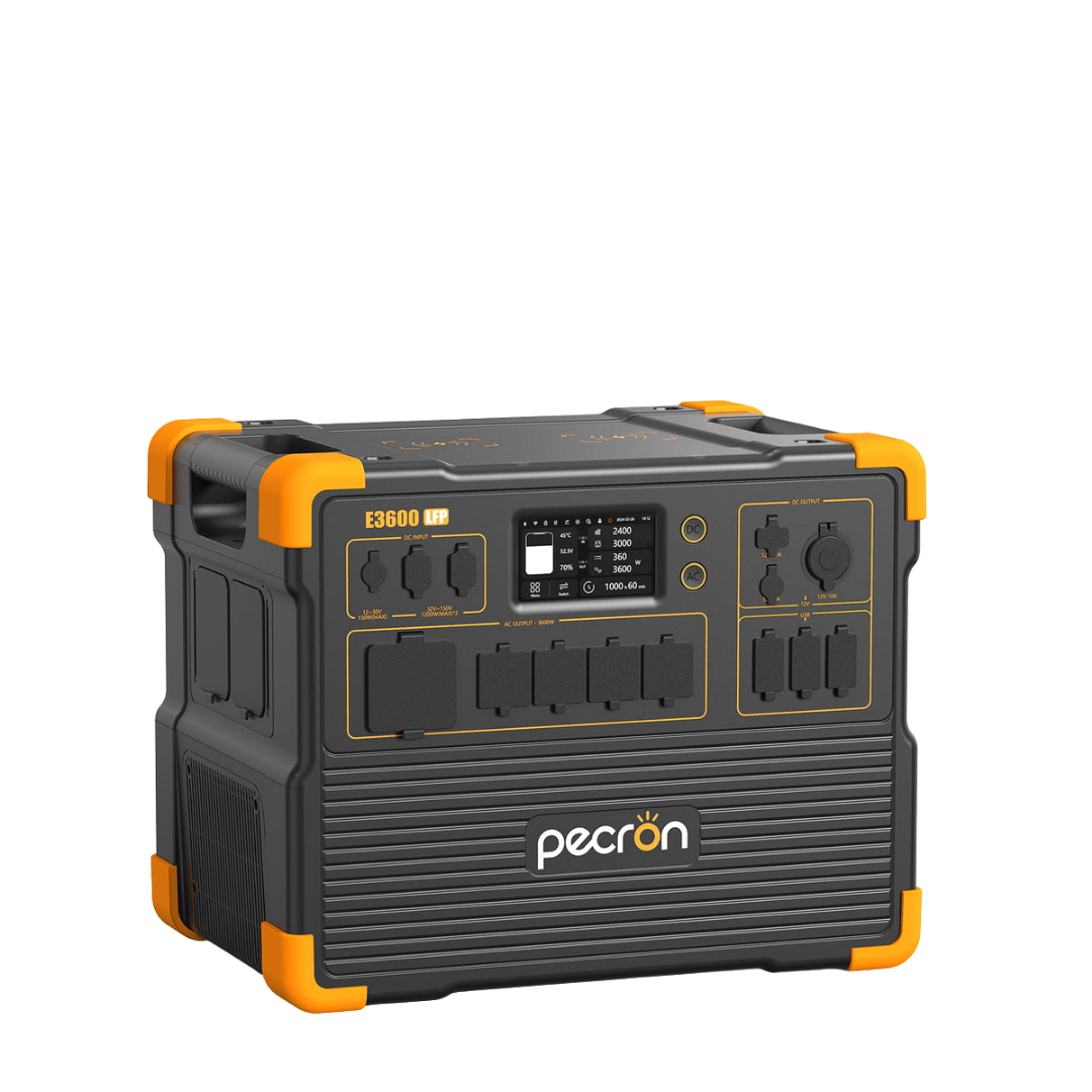 3600W Solar Generator- PECRON E3600LFP Portable Power Station