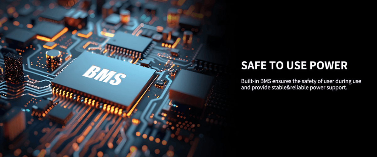 PECRON E500LFP Portable Power Station BMS protection