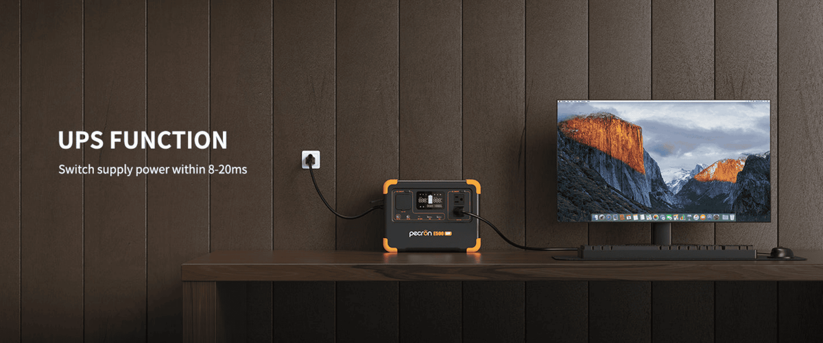 PECRON E500LFP Portable Power Station UPS