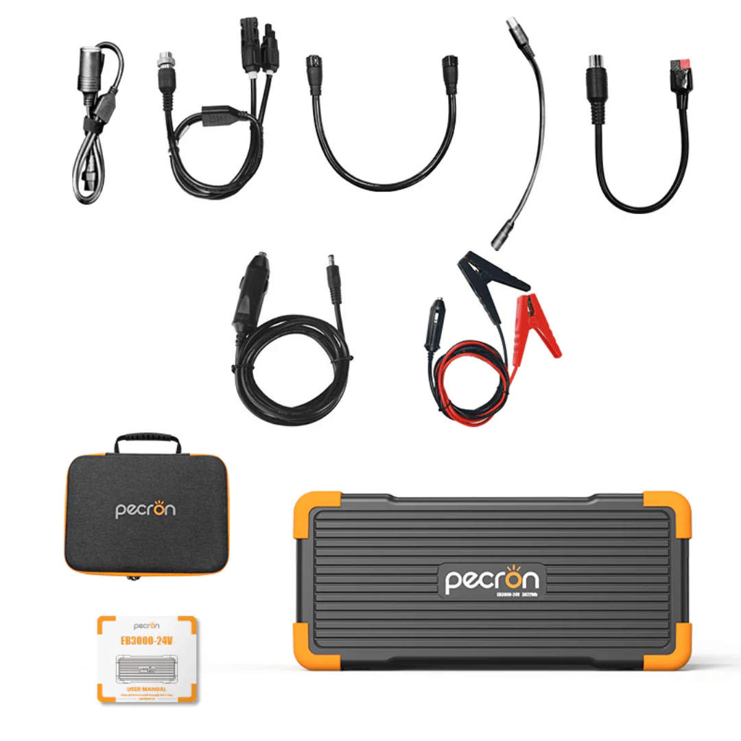 PECRON EB3000-24V Expansion Battery Inclusions