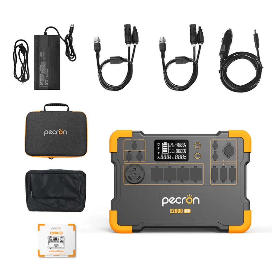 Pecron E2000LFP Inclusions