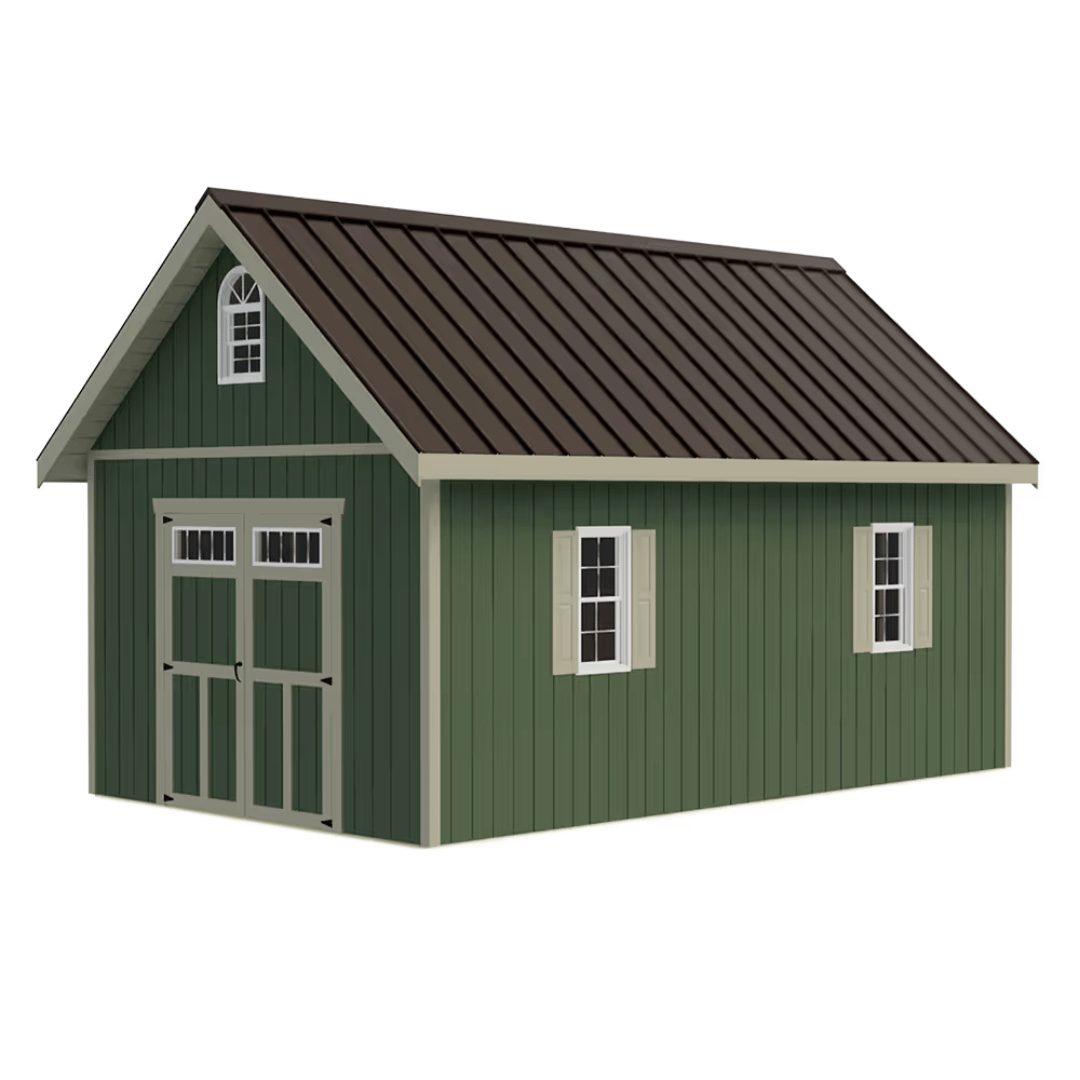 Planner&#39;s Paradise Series Storage Sheds Transom Doors Model