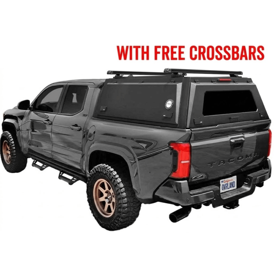 Overland Vehicle Systems Expedition Truck Cap with Full Wing Doors