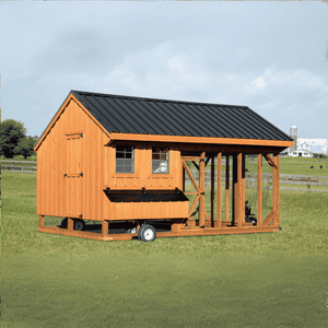 Picture of The Hen House Collection The Combination Q1016C 10x16 Chicken Coop and Run