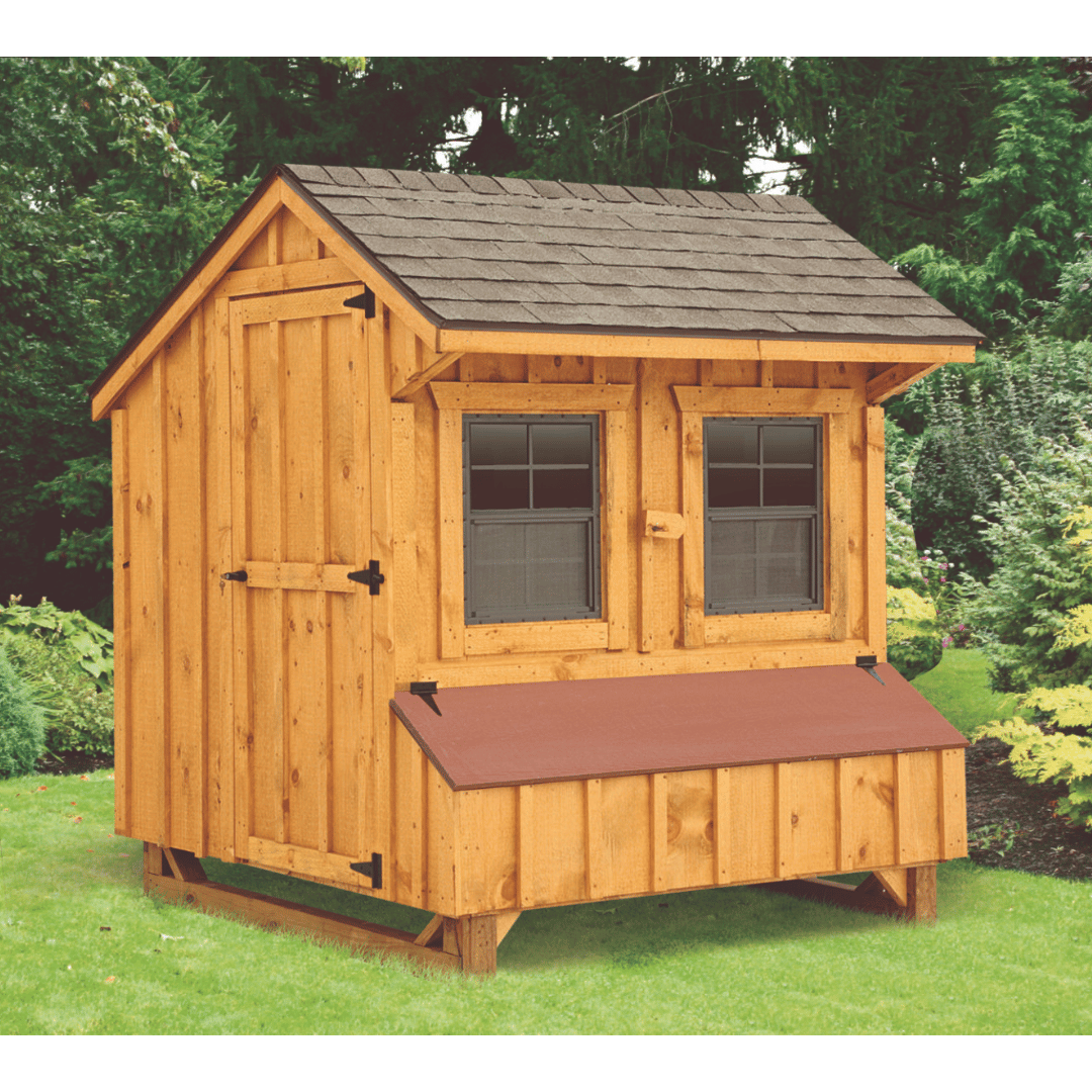 Picture of The Hen House Collection Q56 Quaker Prefab Chicken Coop