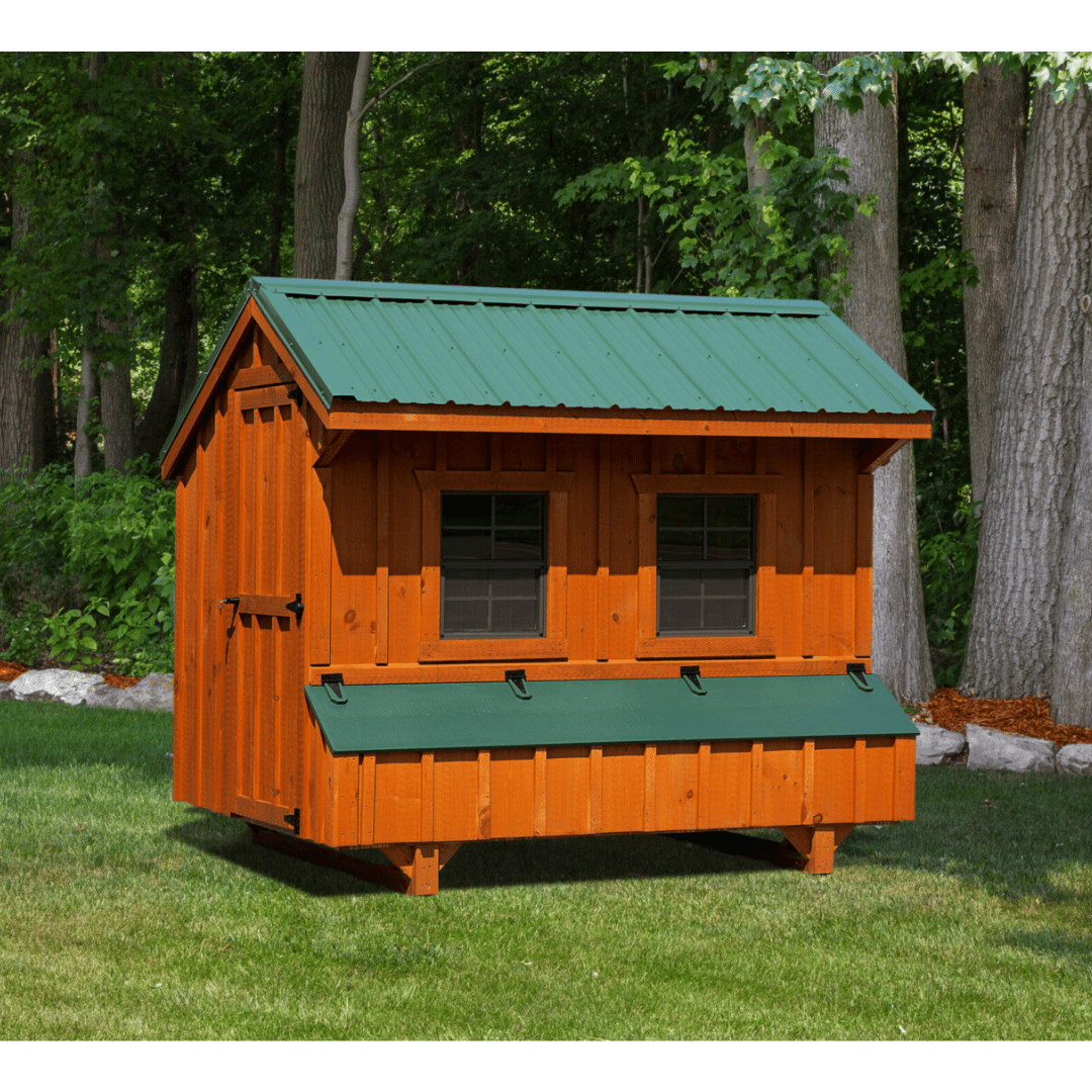 Picture of The Hen House Collection Q58 Quaker Prefab Chicken Coop