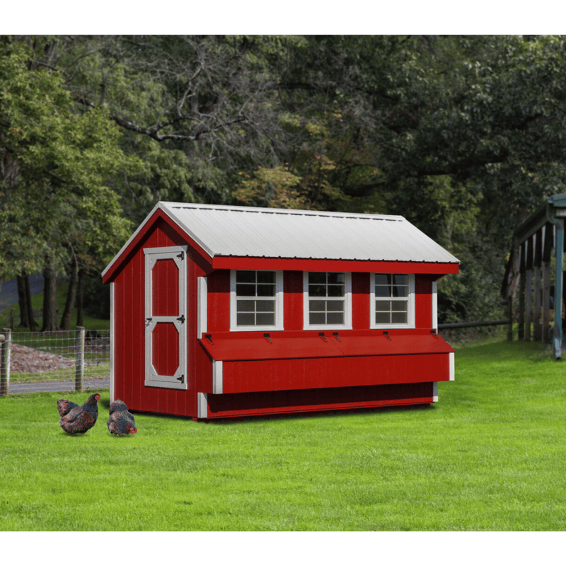 Chicken Coop on Wheels - Wild Oak Trail