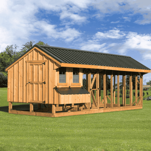 Picture of The Hen House Collection The Combination Q724C 7x24 Coop and Run