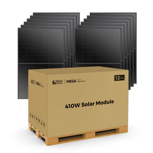 Rich Solar - 410 Watt Mono Solar Panel - 12 panels kit