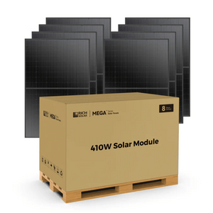 Rich Solar - 410 Watt Mono Solar Panel - 8 panel Kit