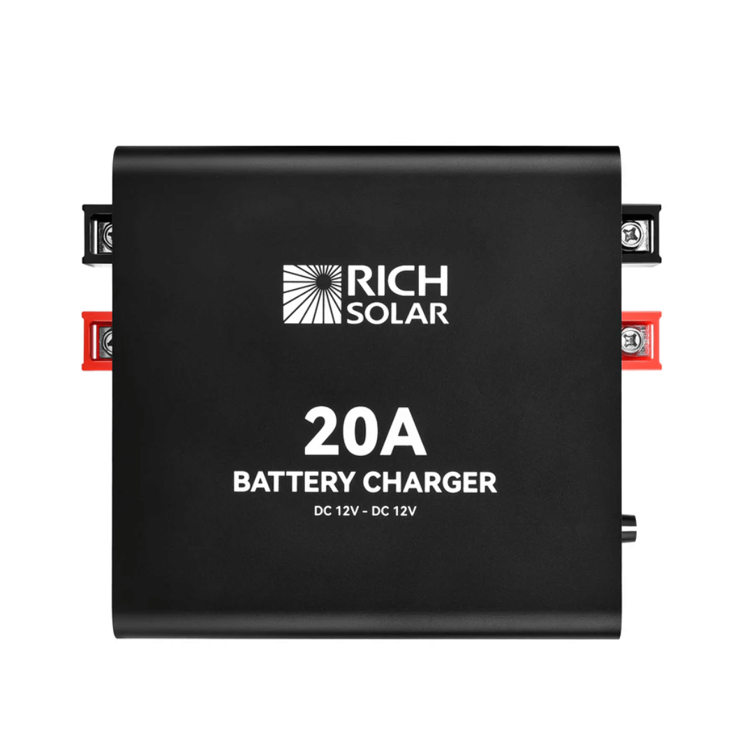 Rich Solar 12V DC-DC Battery Charger 20A - Top