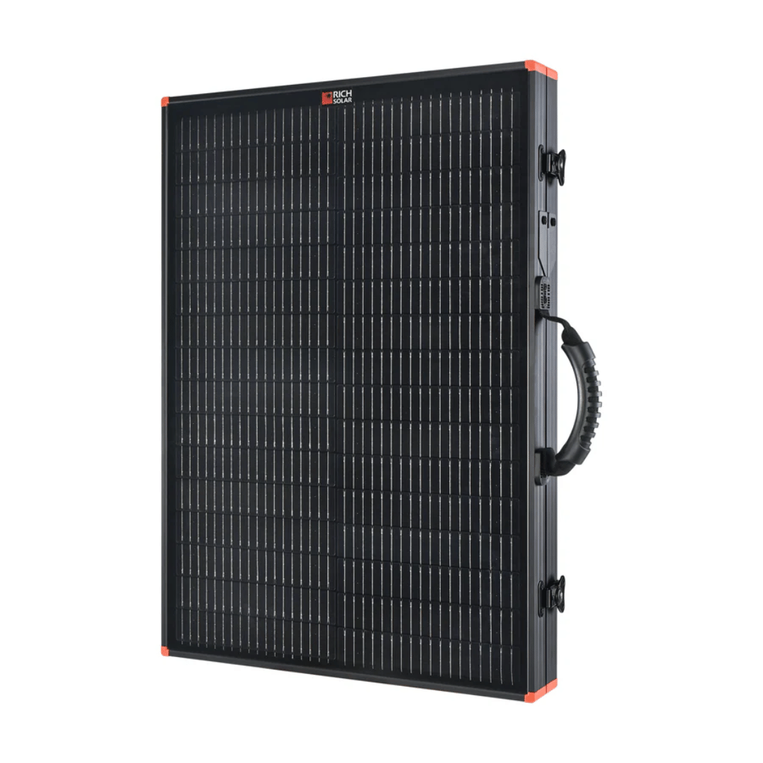 Picture of Rich Solar - 100 Watt 12V Portable Solar Panel Briefcase Folded