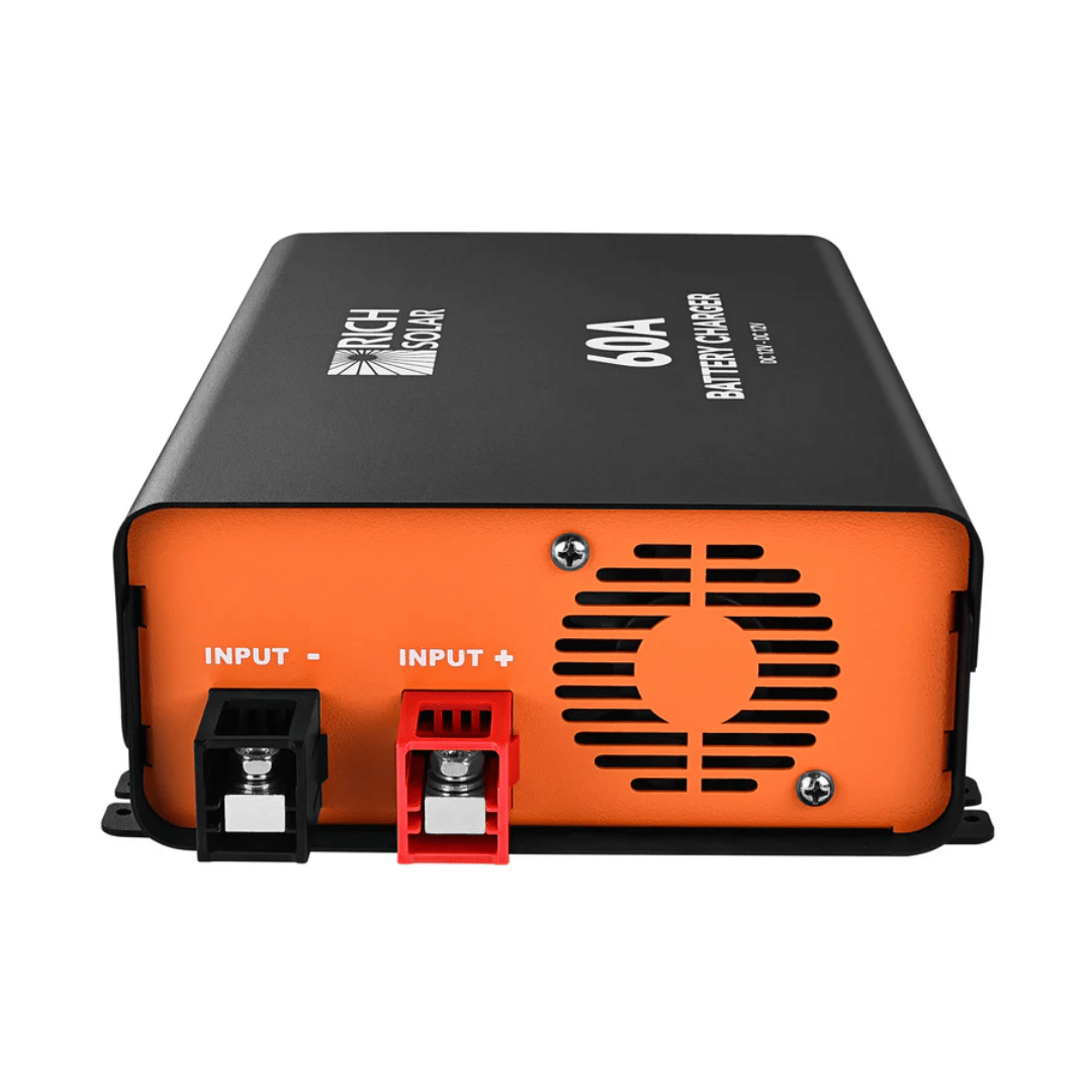 Rich Solar 12V DC-DC Battery Charger 60A - Inputs