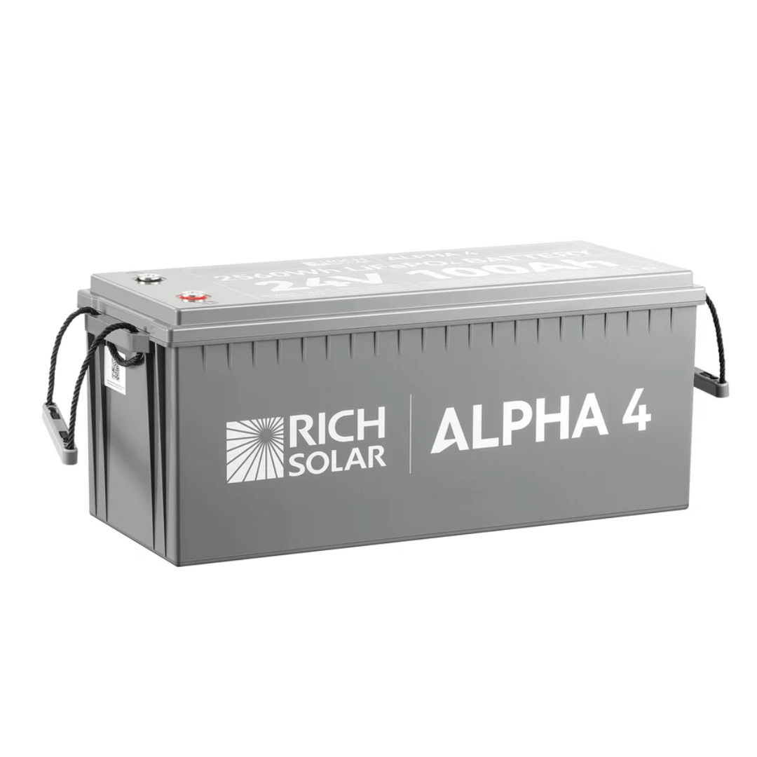 Picture of Rich Solar ALPHA 4 24V 100Ah LiFePO4