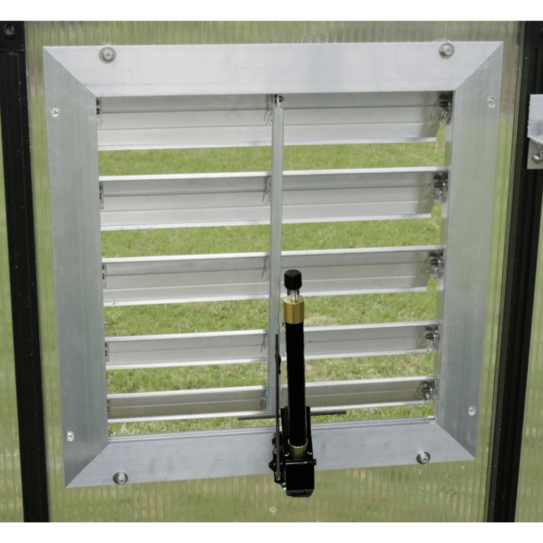 Riverstone 18INCH Louver Wall Mounted Window installed