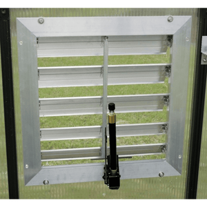 Riverstone 18INCH Louver Wall Mounted Window installed