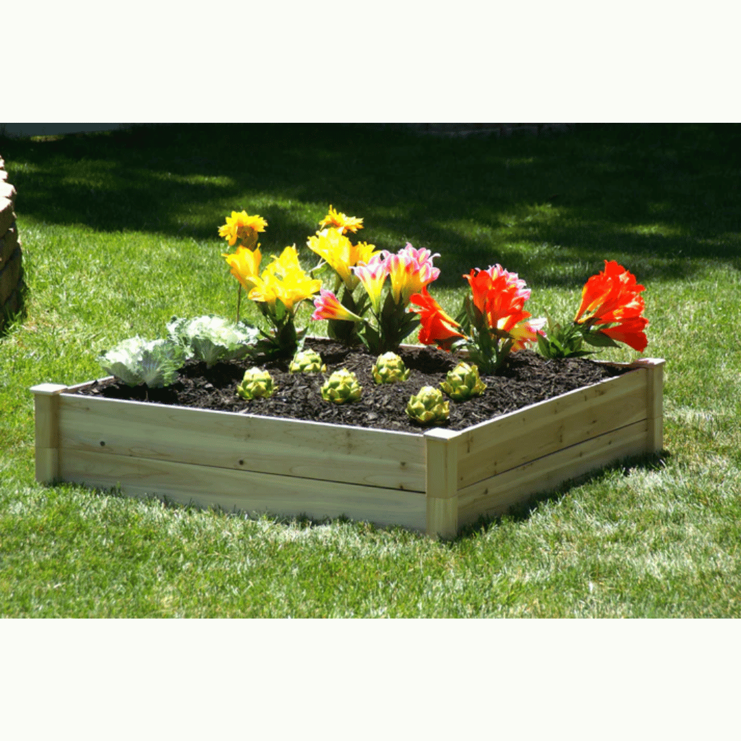 Riverstone EDEN Raised Garden Bed 4FT X 4FT X 11IN
