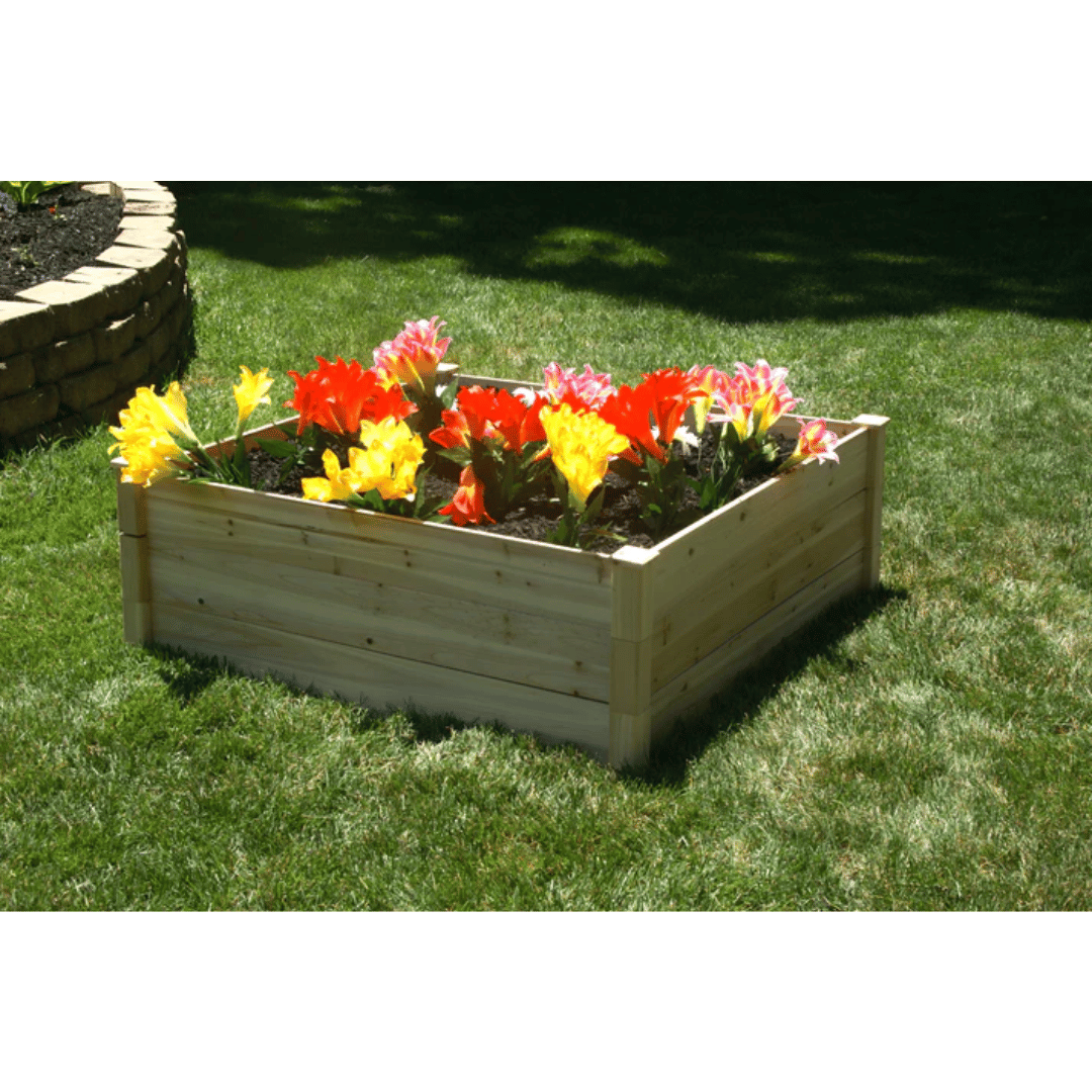 Riverstone EDEN Raised Garden Bed 4FT X 4FT X 17.5IN