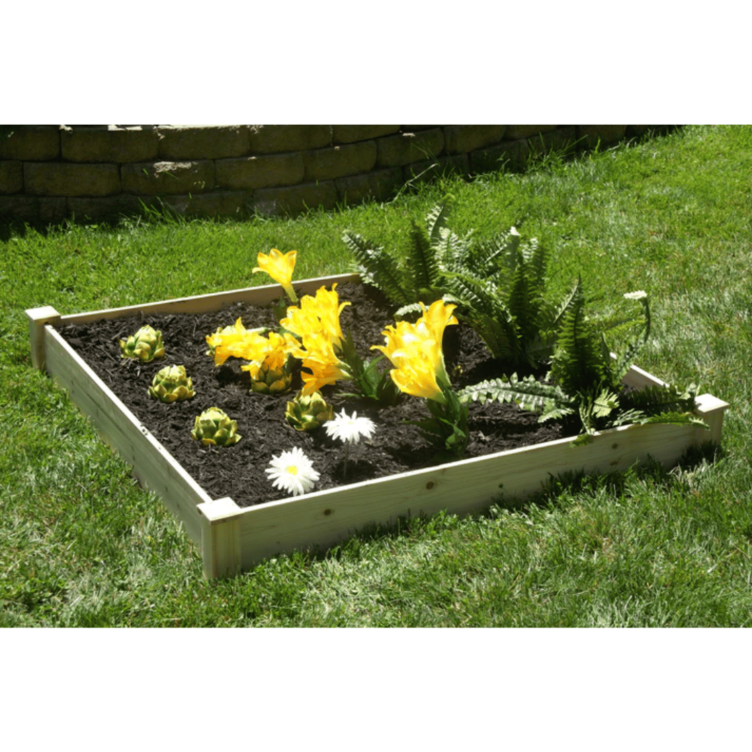 Riverstone EDEN Raised Garden Bed 4FT X 4FT X 5.5IN