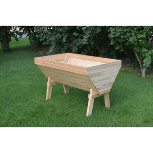 Riverstone EDEN Raised V-Shaped Garden Table Outdoors