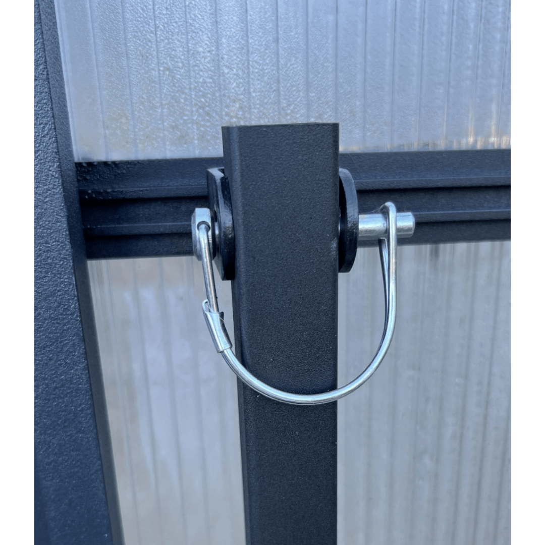 Riverstone Lock Down Kit for MONT Greenhouse Doors latch