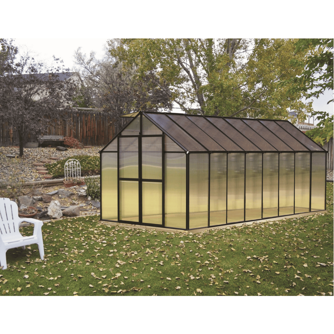 Riverstone MONT Black Greenhouse Premium 16ft