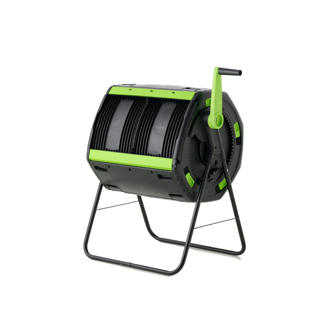 Riverstone Maze 48 Gallon Geared Two Compartment Compost Tumbler