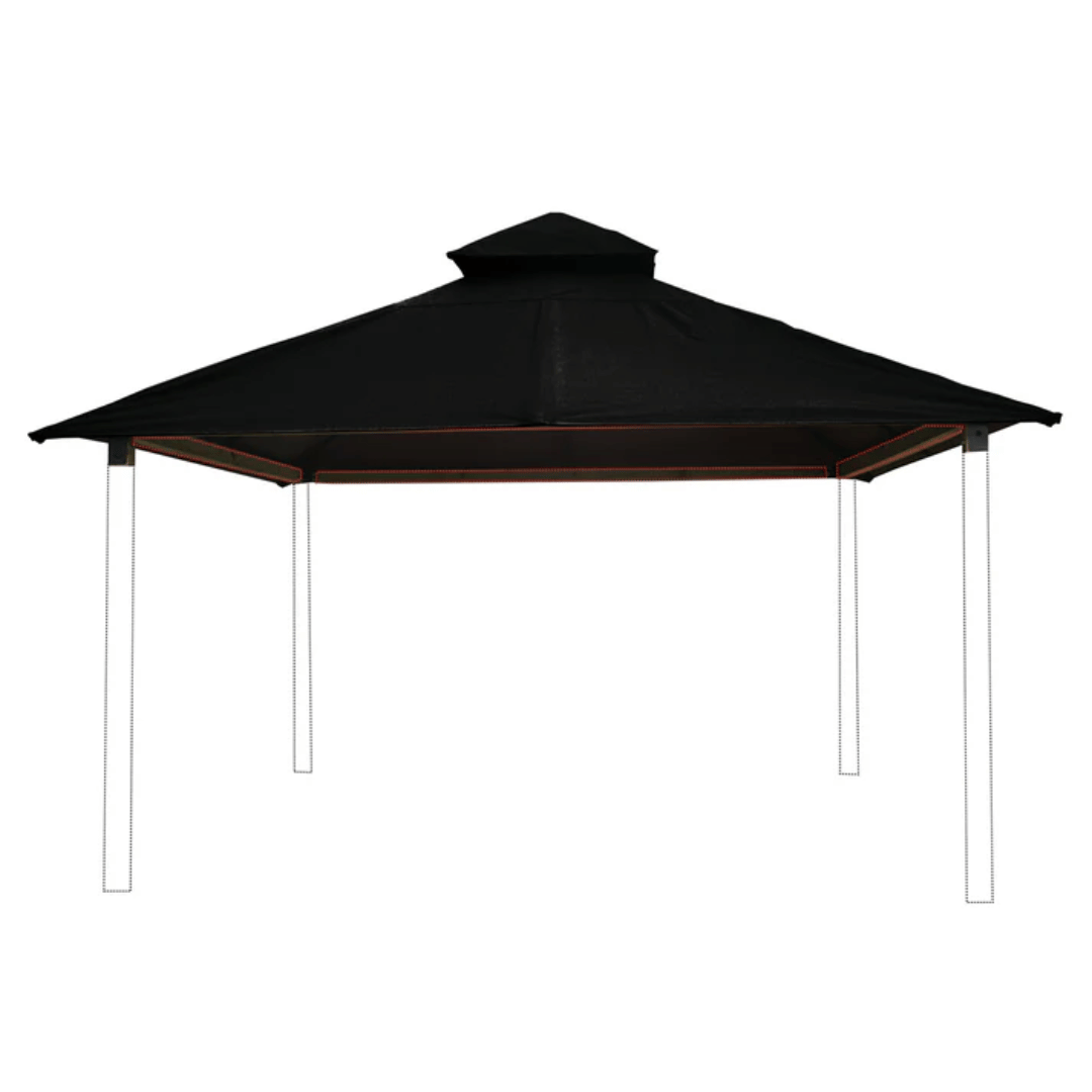 Riverstone Outdura Black Gazebo Kit