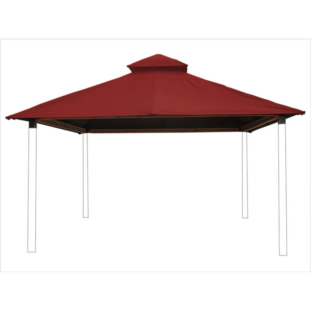 Riverstone Outdura China Red Gazebo Kit