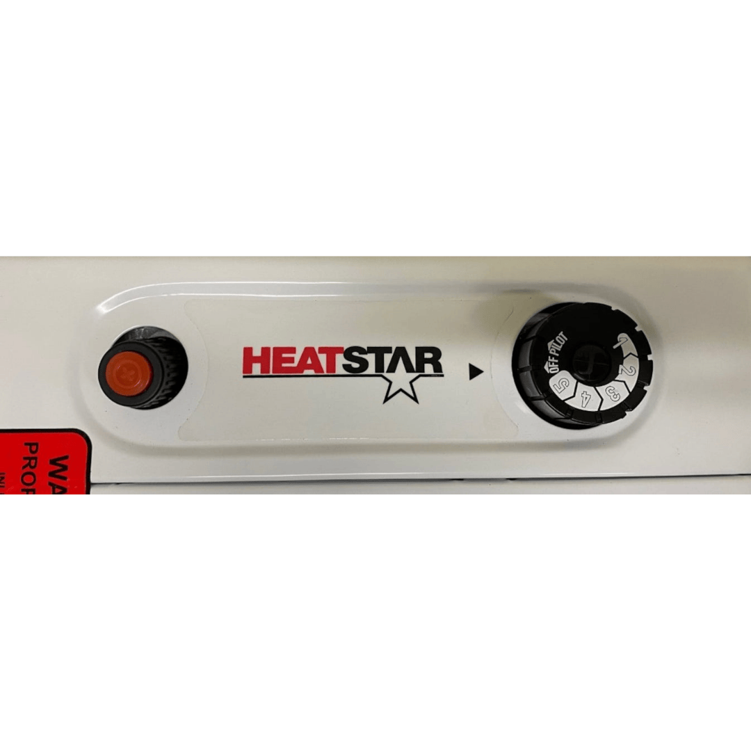 Riverstone Portable Propane Radiant Heater for Greenhouse and Work Shop temperature controls