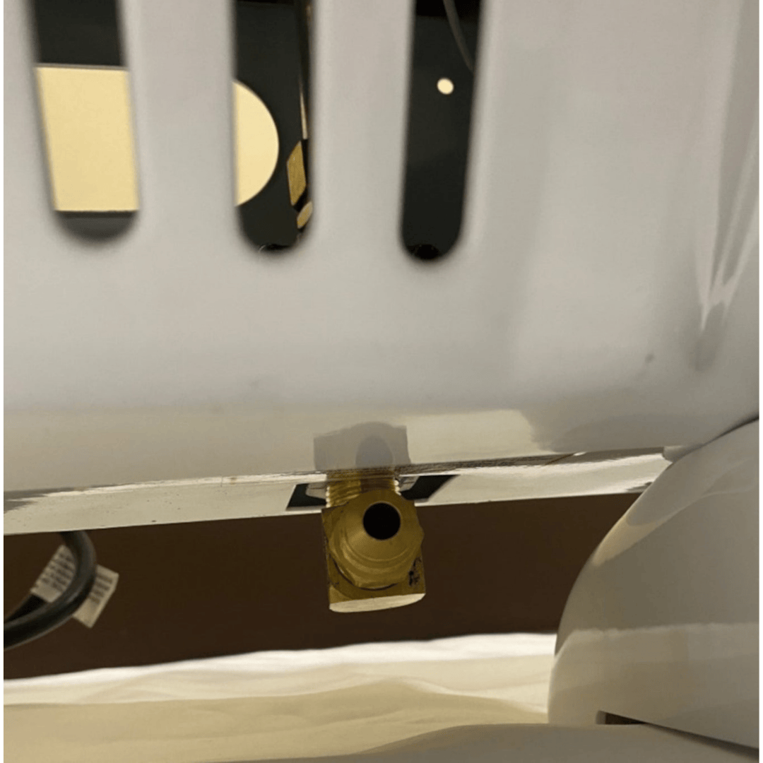 Riverstone Portable Propane Radiant Heater for Greenhouse and Work Shop underneath