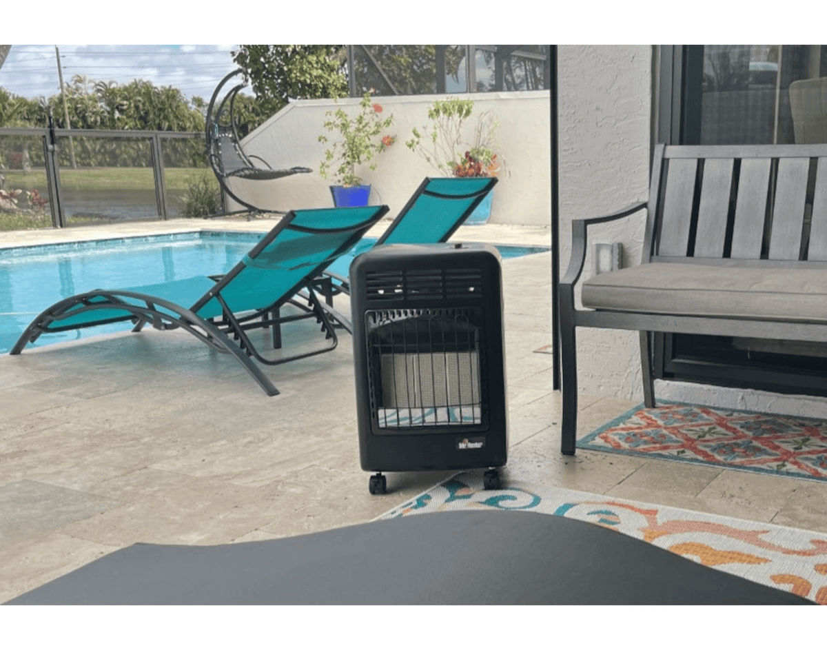 Riverstone Portable Propane Radiant Heater for Patio poolside