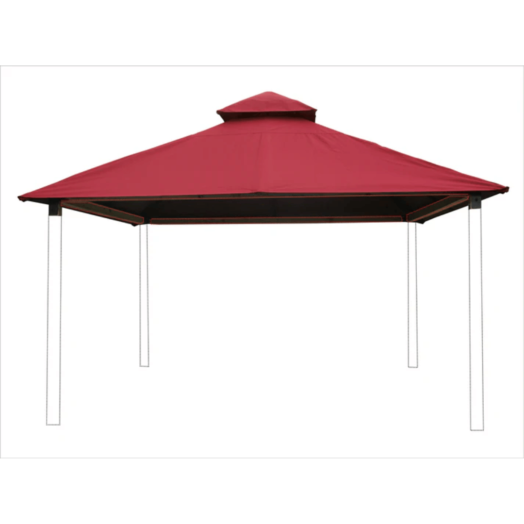 Riverstone Sun-Dura Red Gazebo Kit