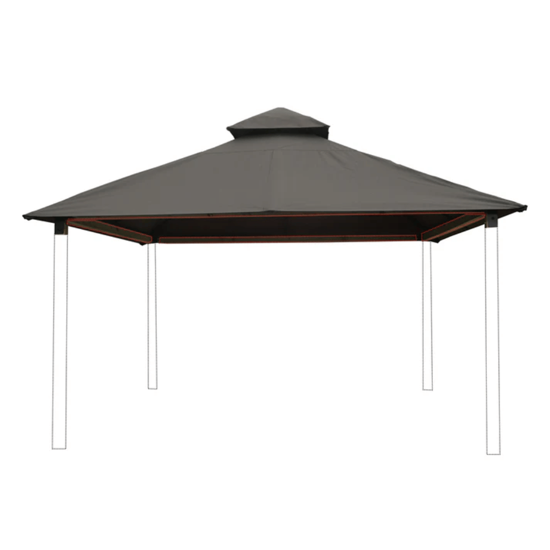 Riverstone SunDURA Replacement Canopy Storm Gray