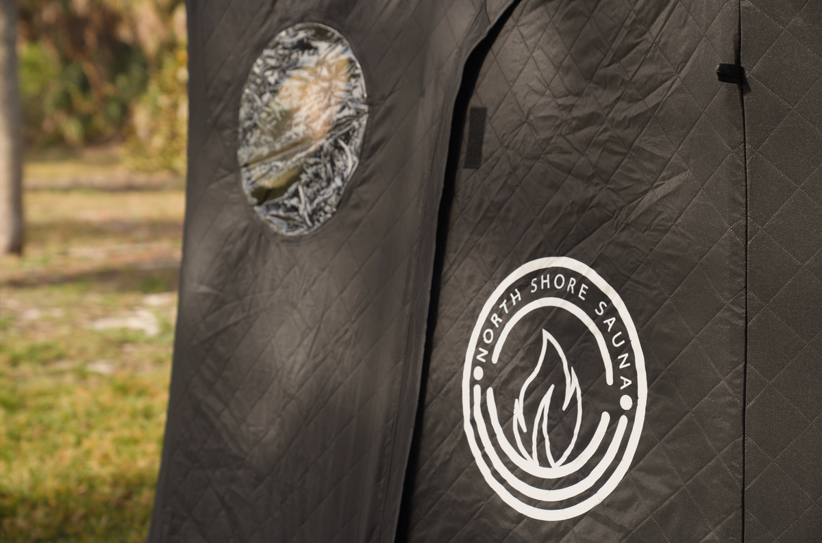 Picture of Dome Sauna 8 person Tent \door and window