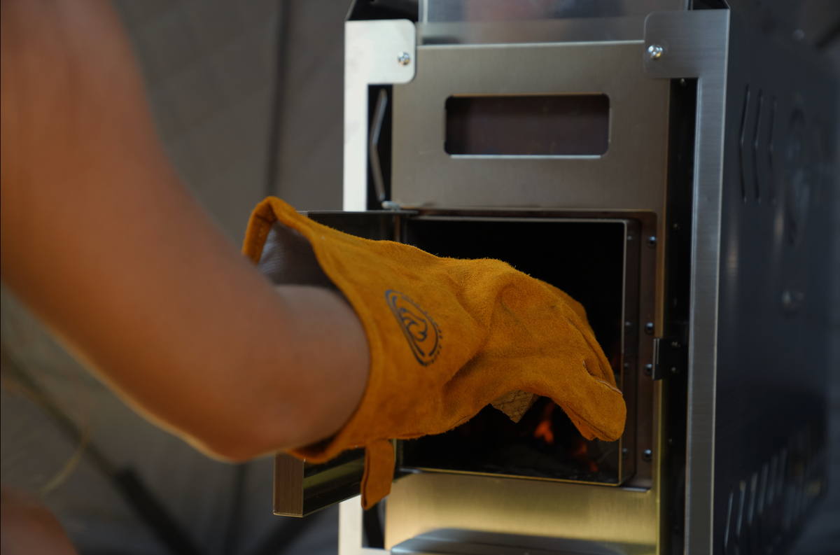 Nova 6 Sauna Leather Gloves