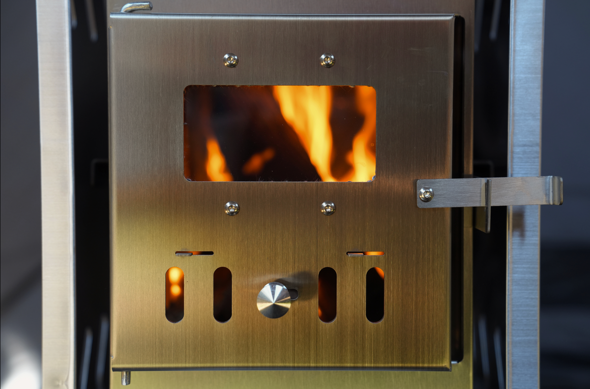 Mini Tent Sauna Stove | Wood-Fired