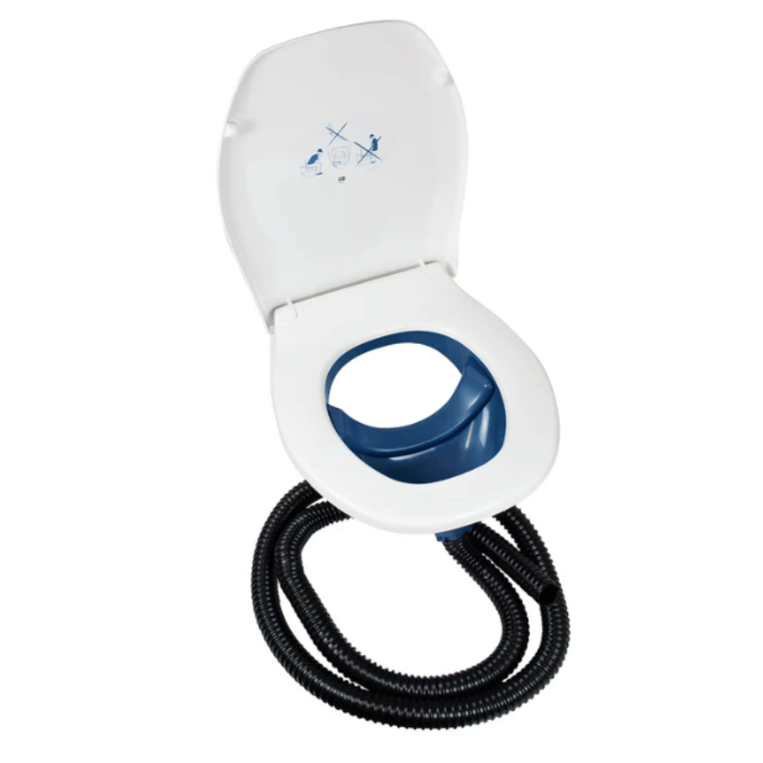 Picture of Separett Privy 501 Urine Separating Toilet Blue Kit