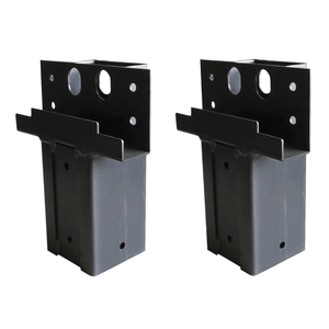 Single Angle Elevator Brackets – 4x4 US Steel, Set of 2