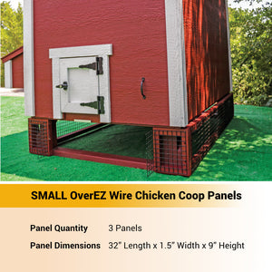 Picture of Small OverEZ Chicken Coop Wire Panels