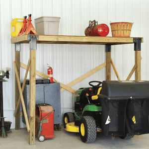 Straight Angle Elevator Brackets – Installed