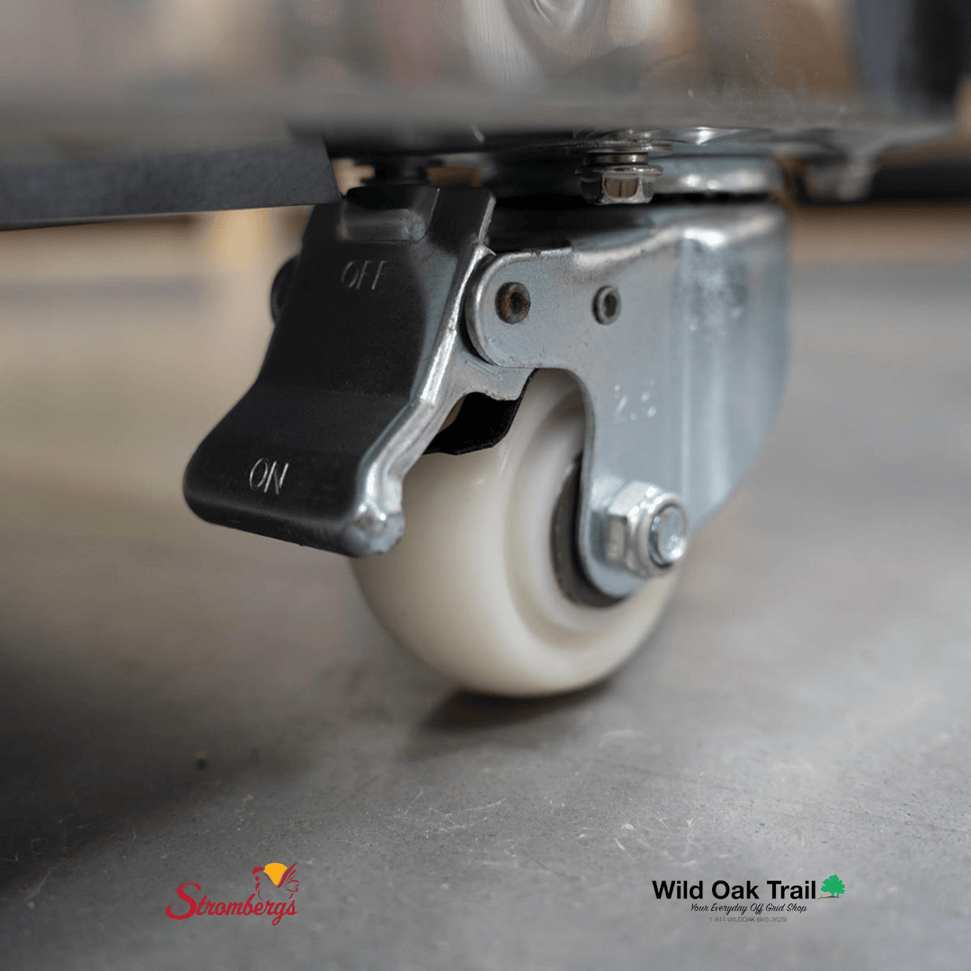 Stromberg&#39;s Automatic Chicken Plucker Caster Wheels