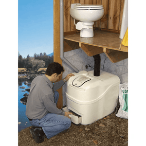 Picture of Sun-Mar Centrex Central Composting Toilet System Installation