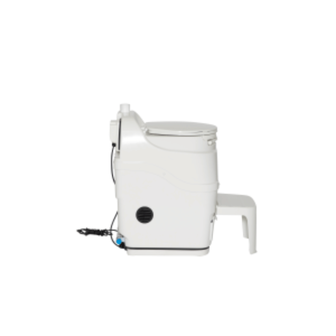 Side Picture of Sun-Mar Spacesaver Composting Toilet