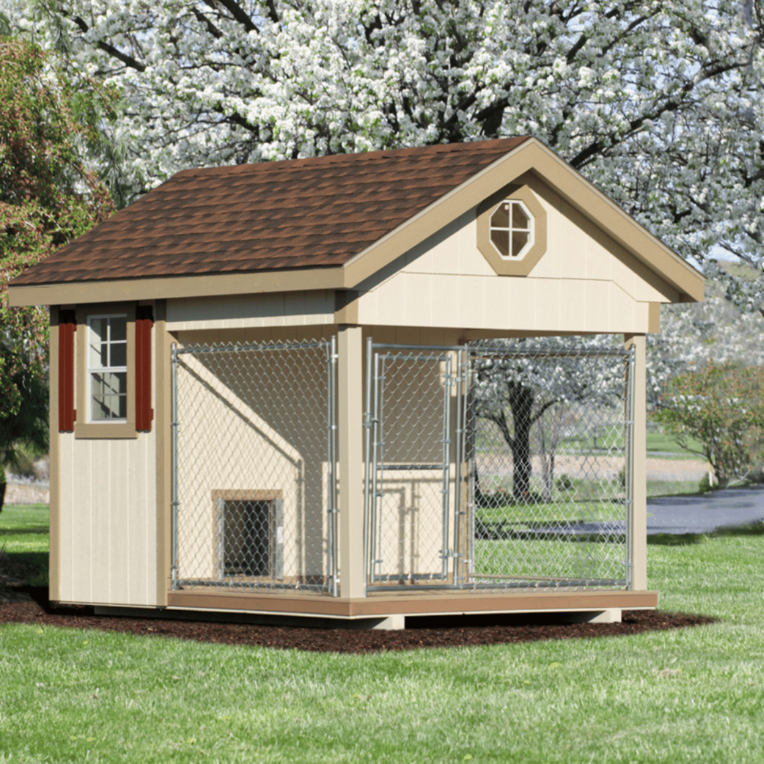 Picture of The Dog Kennel Collection - 8 x 10 Elite Outdoor Dog Kennel