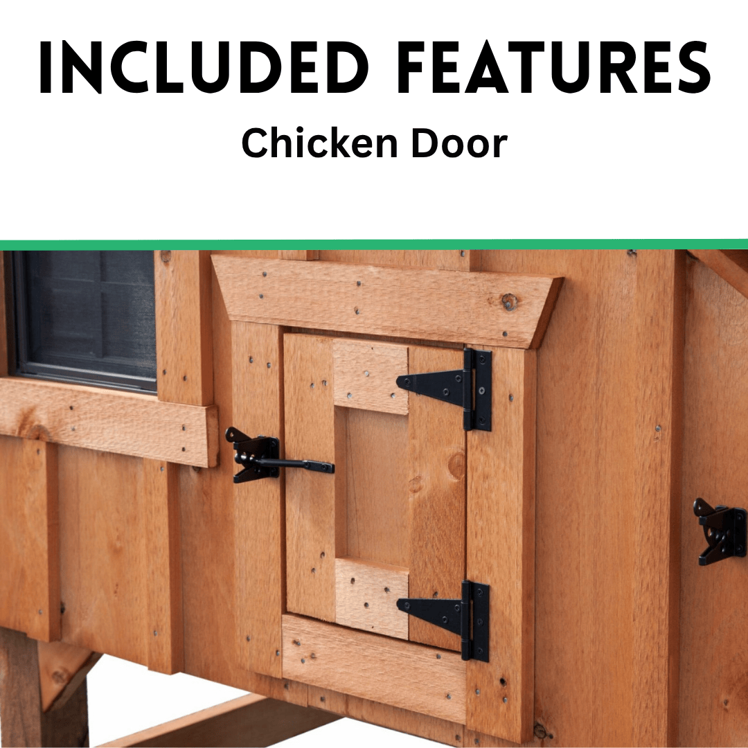 7x8 Chicken Coop for up to 20 Chickens | The Hen House Collection 7x8 Chicken Coop for up to 20 Chickens | The Hen House Collection