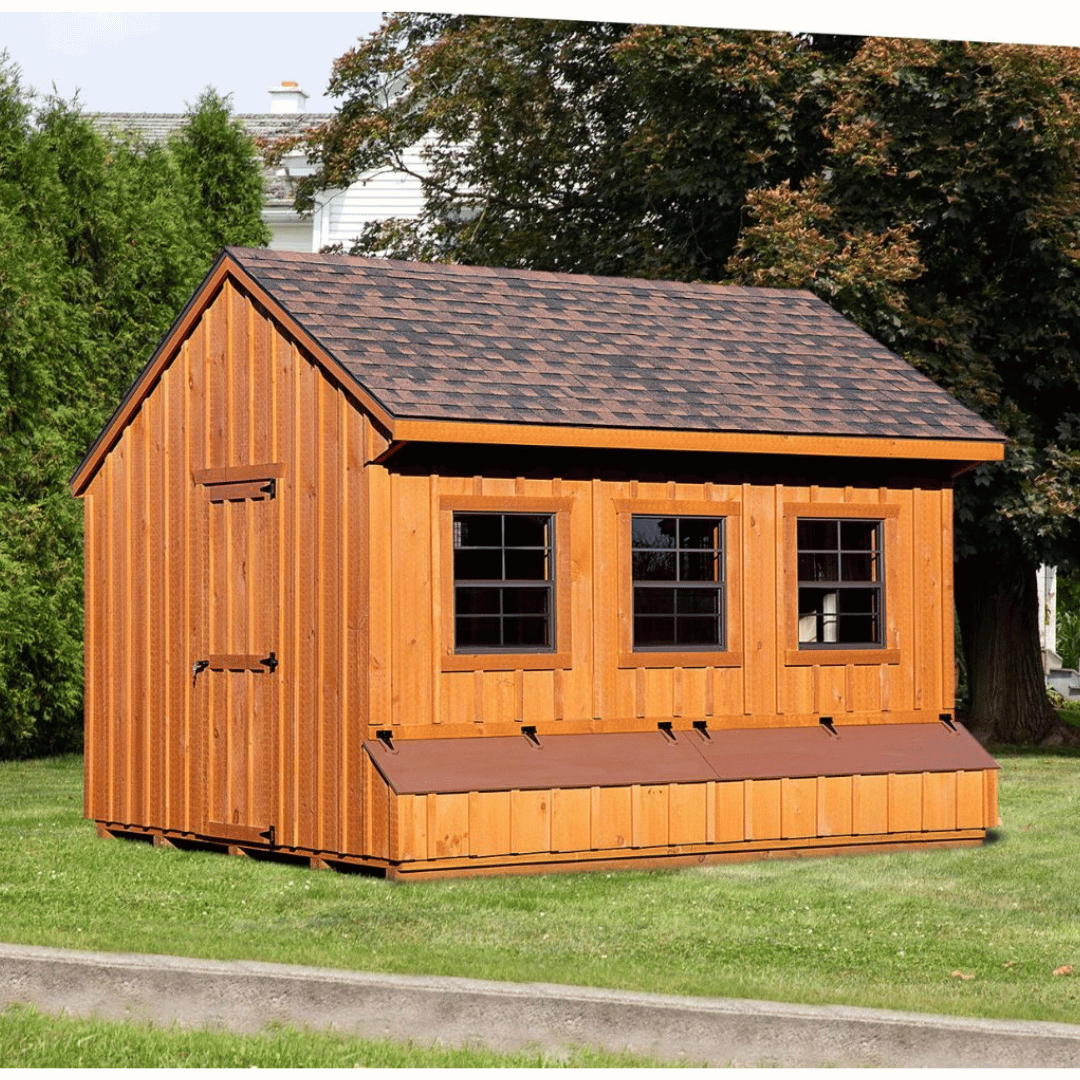 Picture of The Hen House Collection Q1012 Quaker Prefab Chicken Coops
