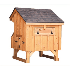 Backside Picture of Q34 Quaker Prefab Chicken Coop by The Hen House Collection