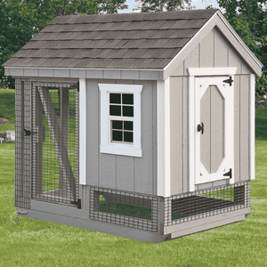 Picture of The Hen House Collection The Combination A46C 4x6 Coop and Run